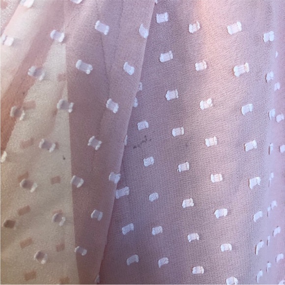 Charlotte Russe Pink Peach Polka Dot Dress - Picture 12 of 13